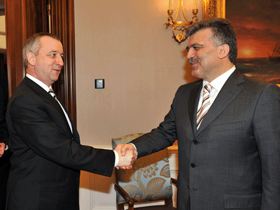 Cumhurbaşkanı Gül, Bulgaristan Ulusal Meclisi Başkanını Kabul Etti